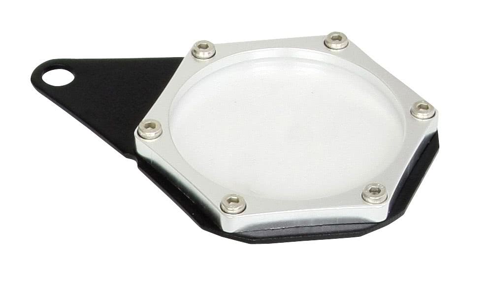Streetwize Hexagon Tax Disc Holder Chrome TAXHEXSIL image 0