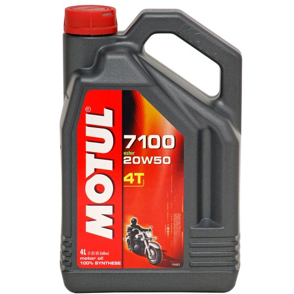 Motul 7100 fully synthetic 20W50 4L image 1