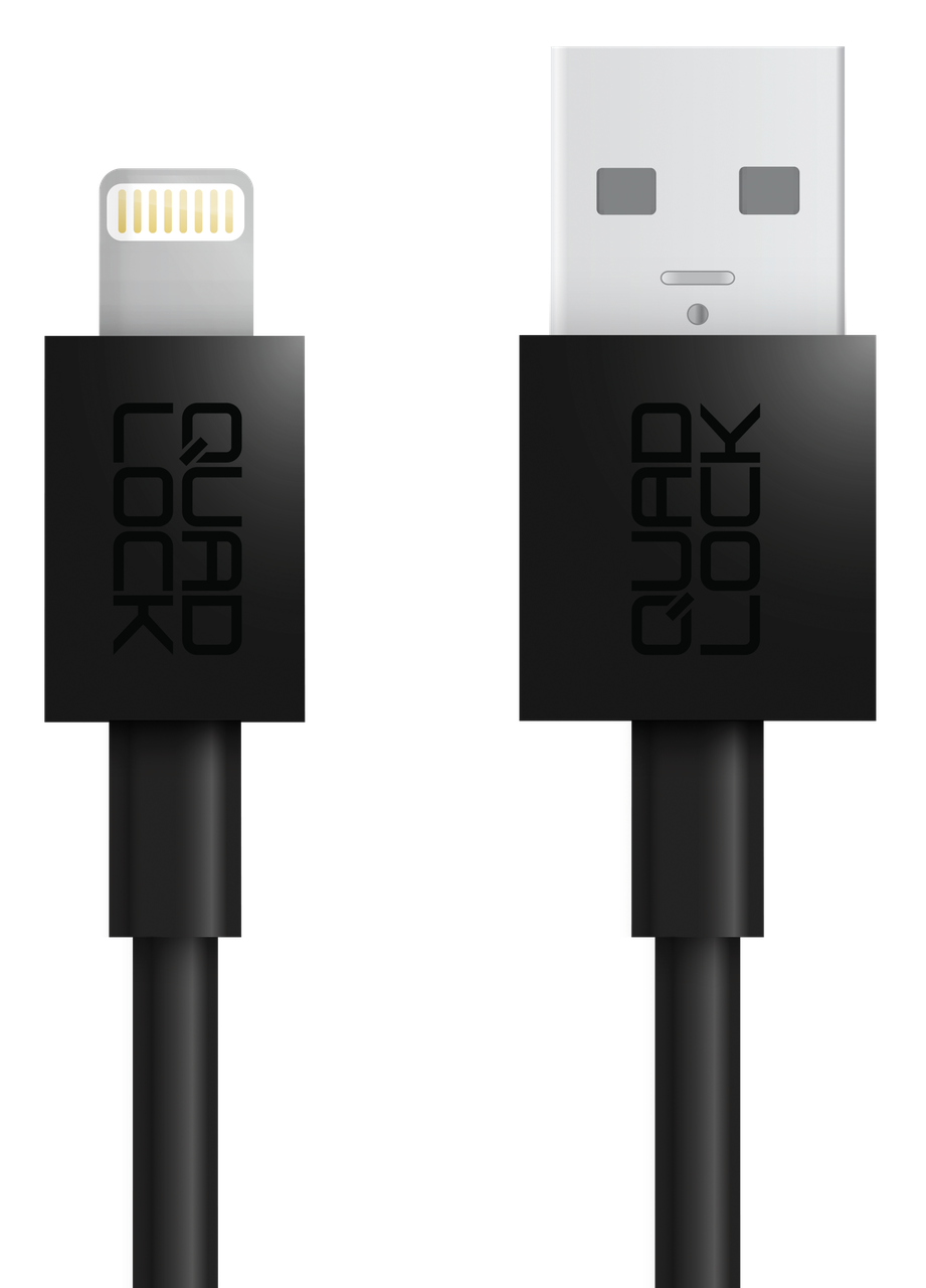 QuadLock USB-A to Lightning Cable - 20CM image 0