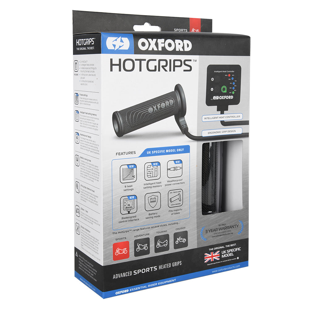 Oxford Hotgrips Advanced Sports EL692UK image 0