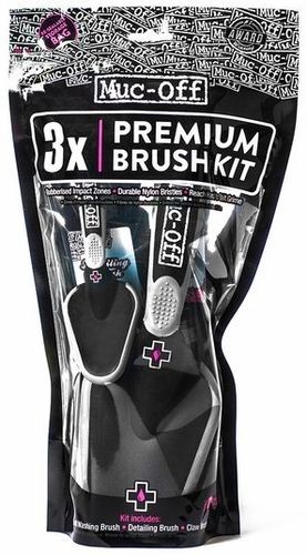 Muc-Off 3x Premium Brush Set M220 image 0