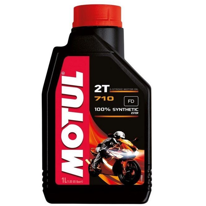 Motul 710 2T fully synthetic 1L image 0