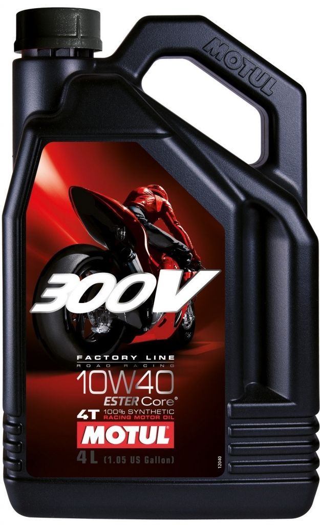 Motul 300V 10W40 Racing fully synthetic 4L image 1