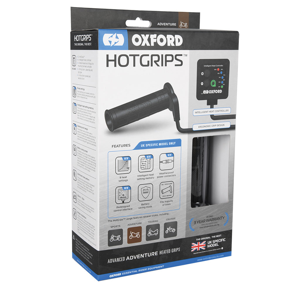 Oxford Hotgrips Advanced Adventure EL690UK image 0