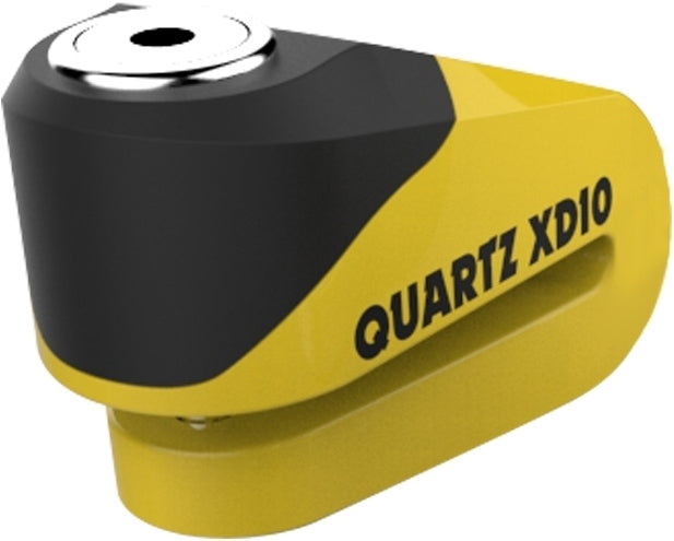 Oxford Quartz XD10 10mm Disc Lock yellow LK209 image 0