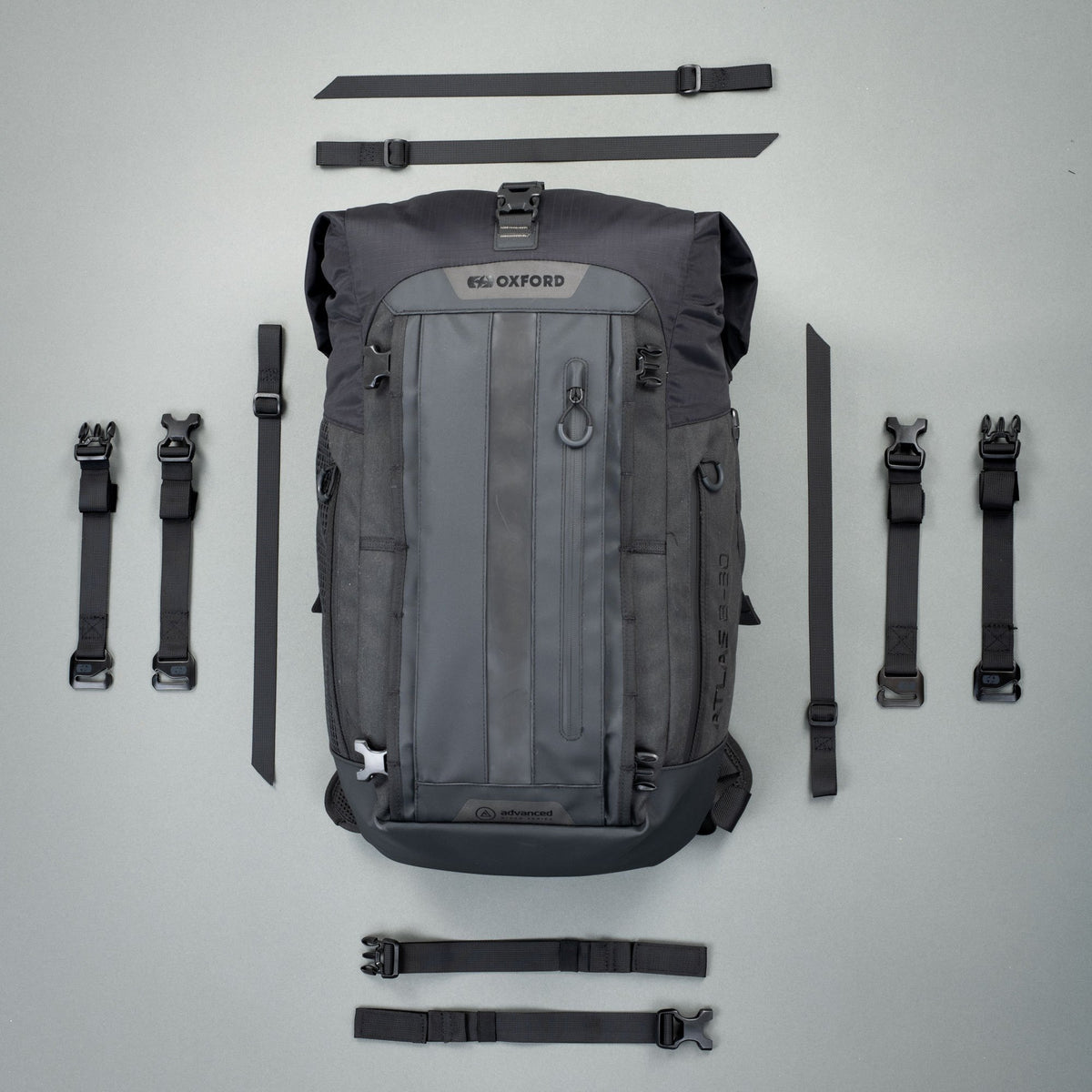 Oxford Atlas B-20 Advanced Backpack Charcoal/Black (OL00302) image 10