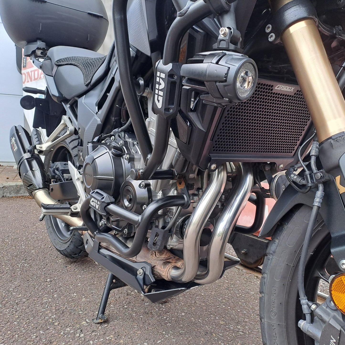 2023 Honda CB500X – Black
