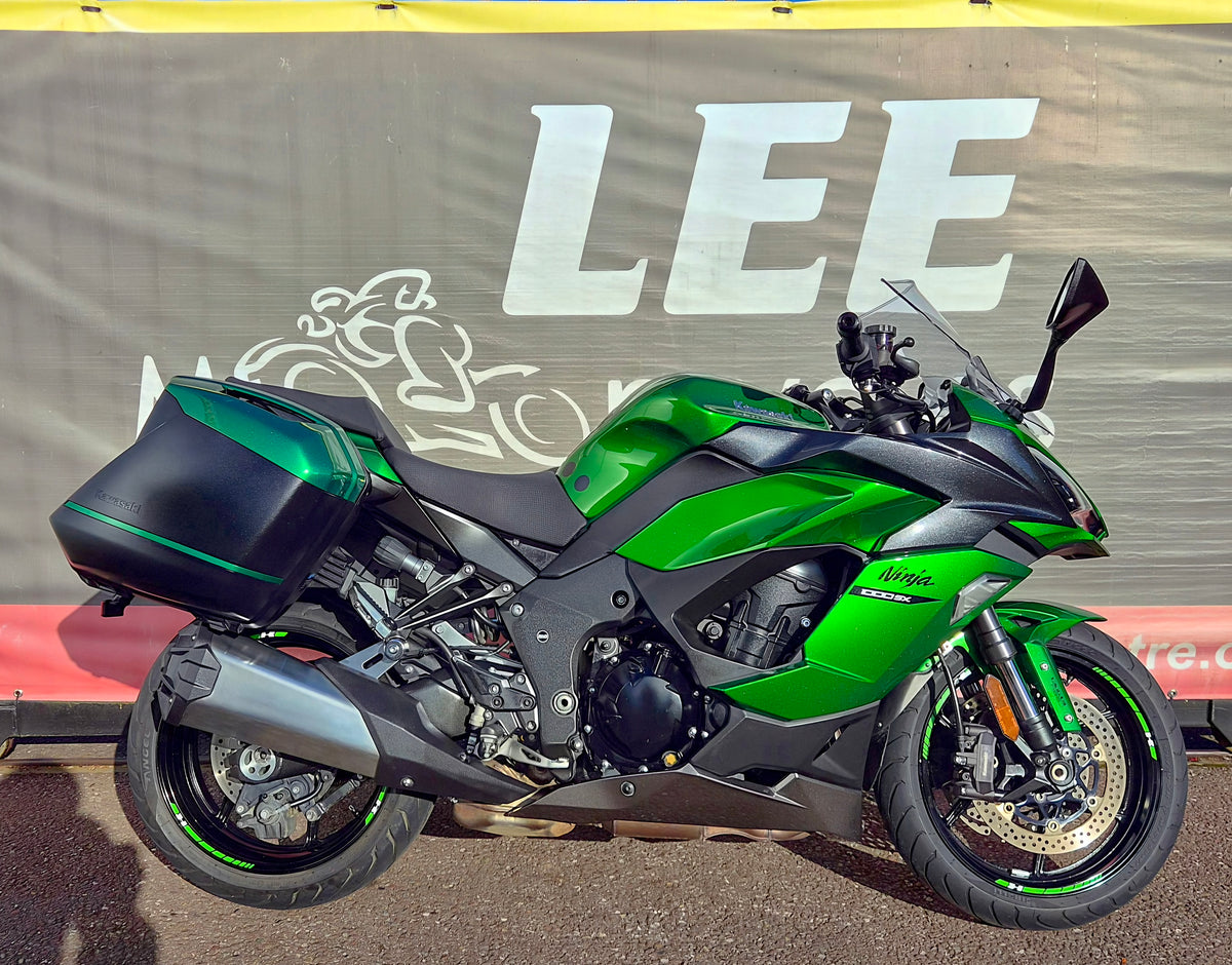 2020 Green Kawasaki Z1000-SX