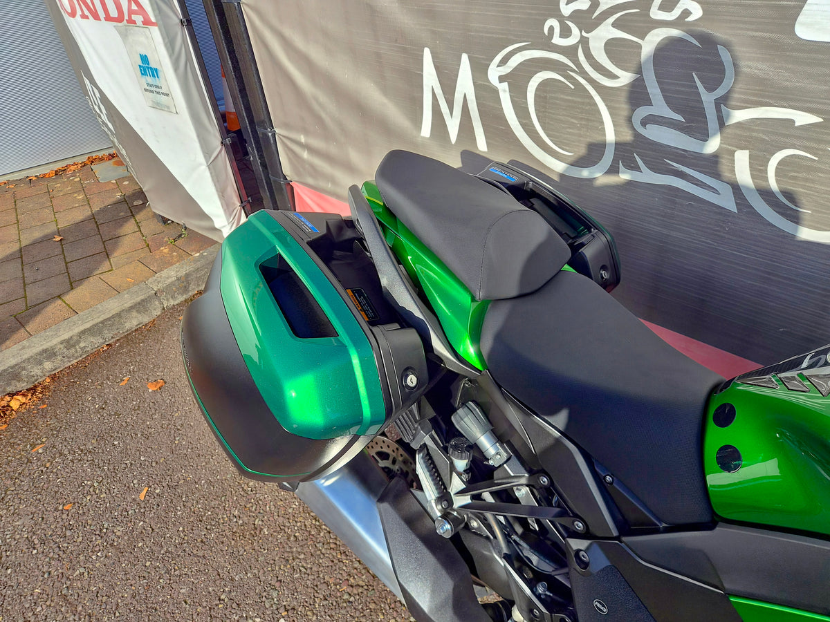 2020 Green Kawasaki Z1000-SX