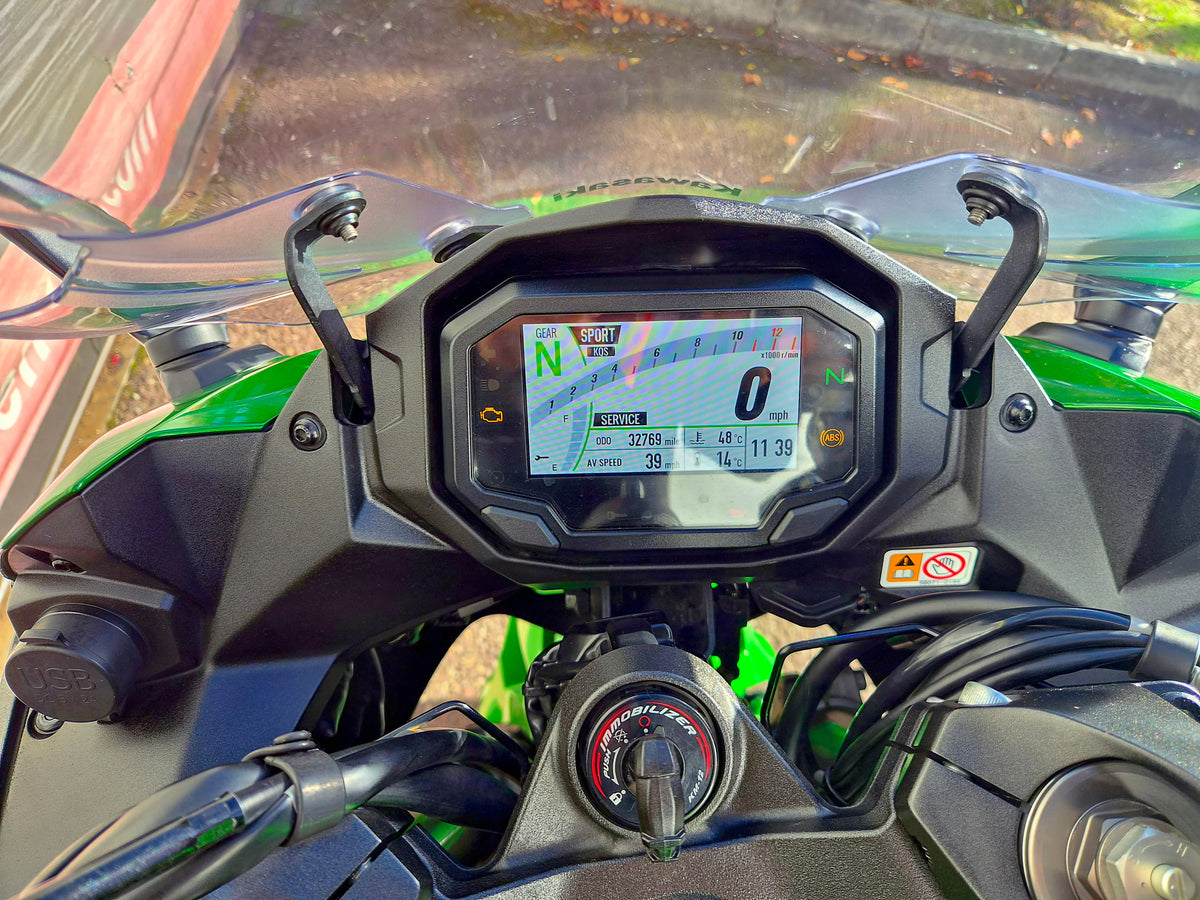 2020 Green Kawasaki Z1000-SX