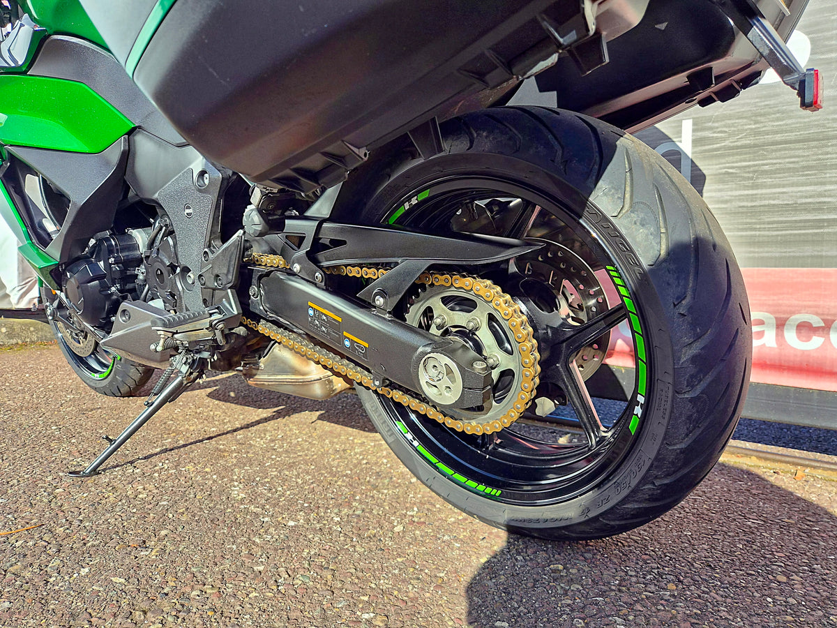 2020 Green Kawasaki Z1000-SX