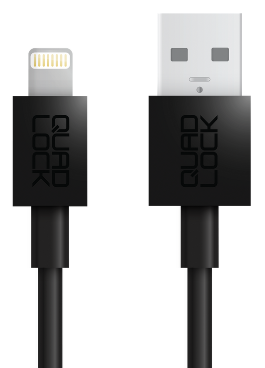 QuadLock USB-A to Lightning Cable - 20CM image 0