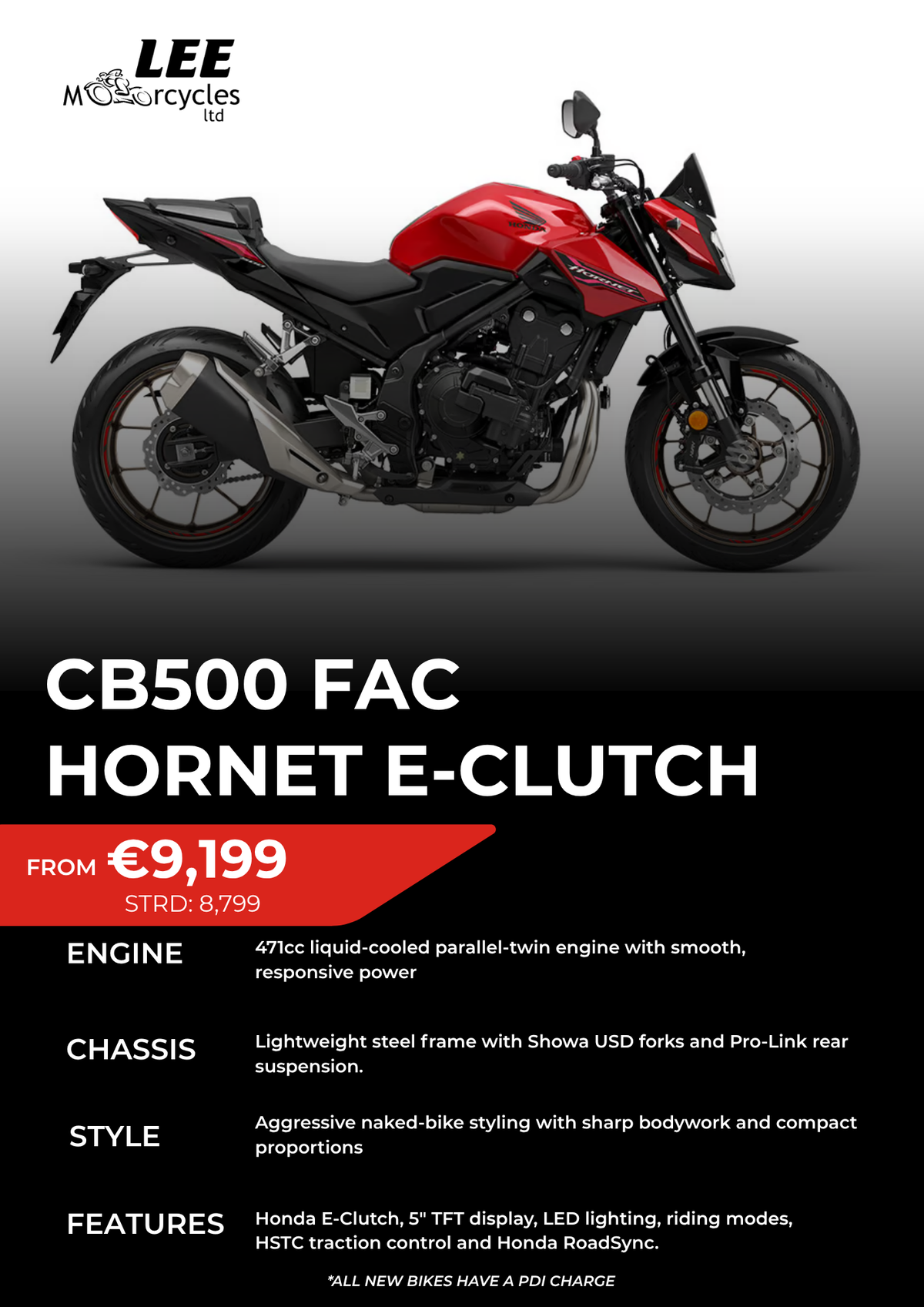 CB500 FAC HORNET