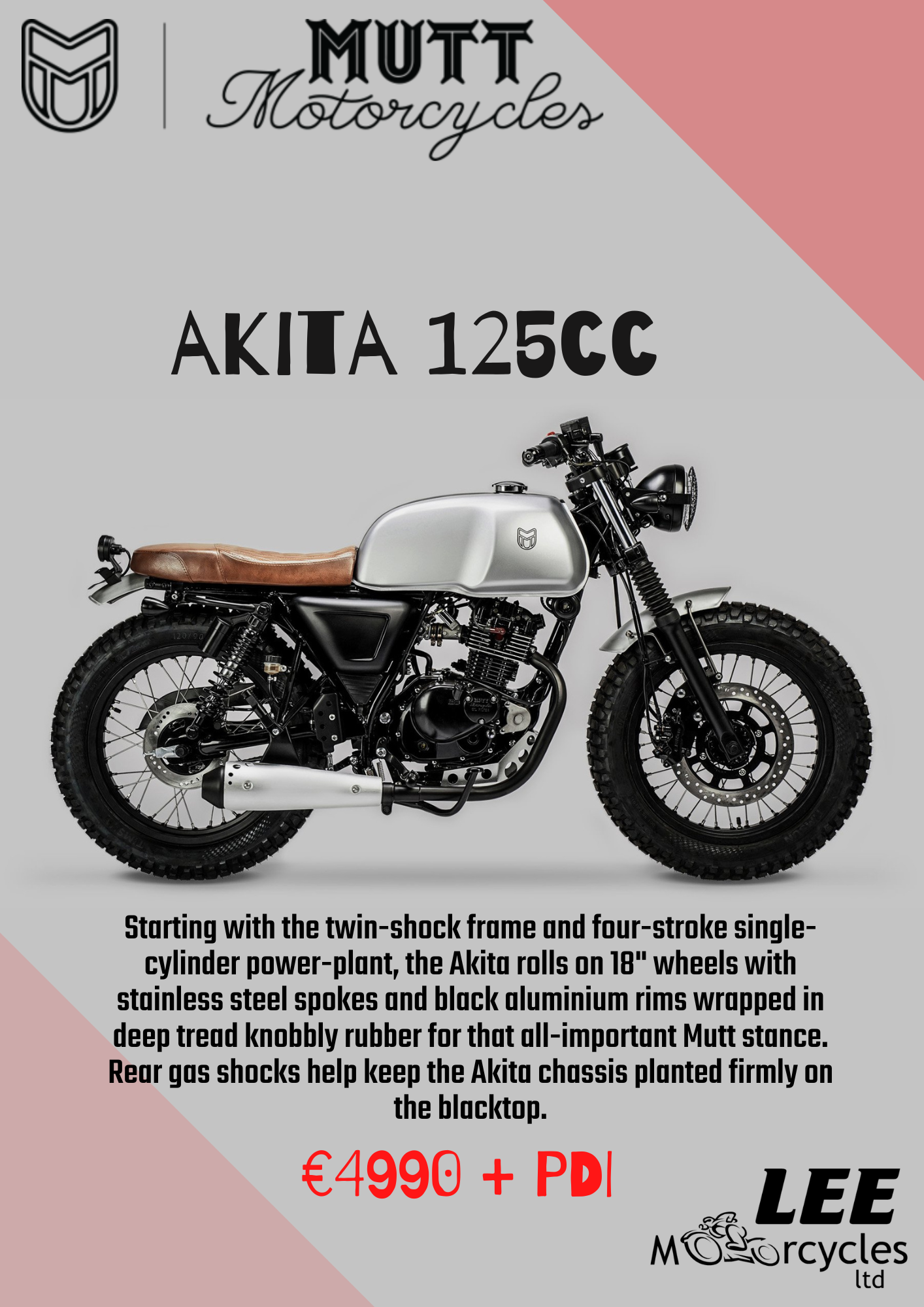 MUTT Akita 125cc image 0