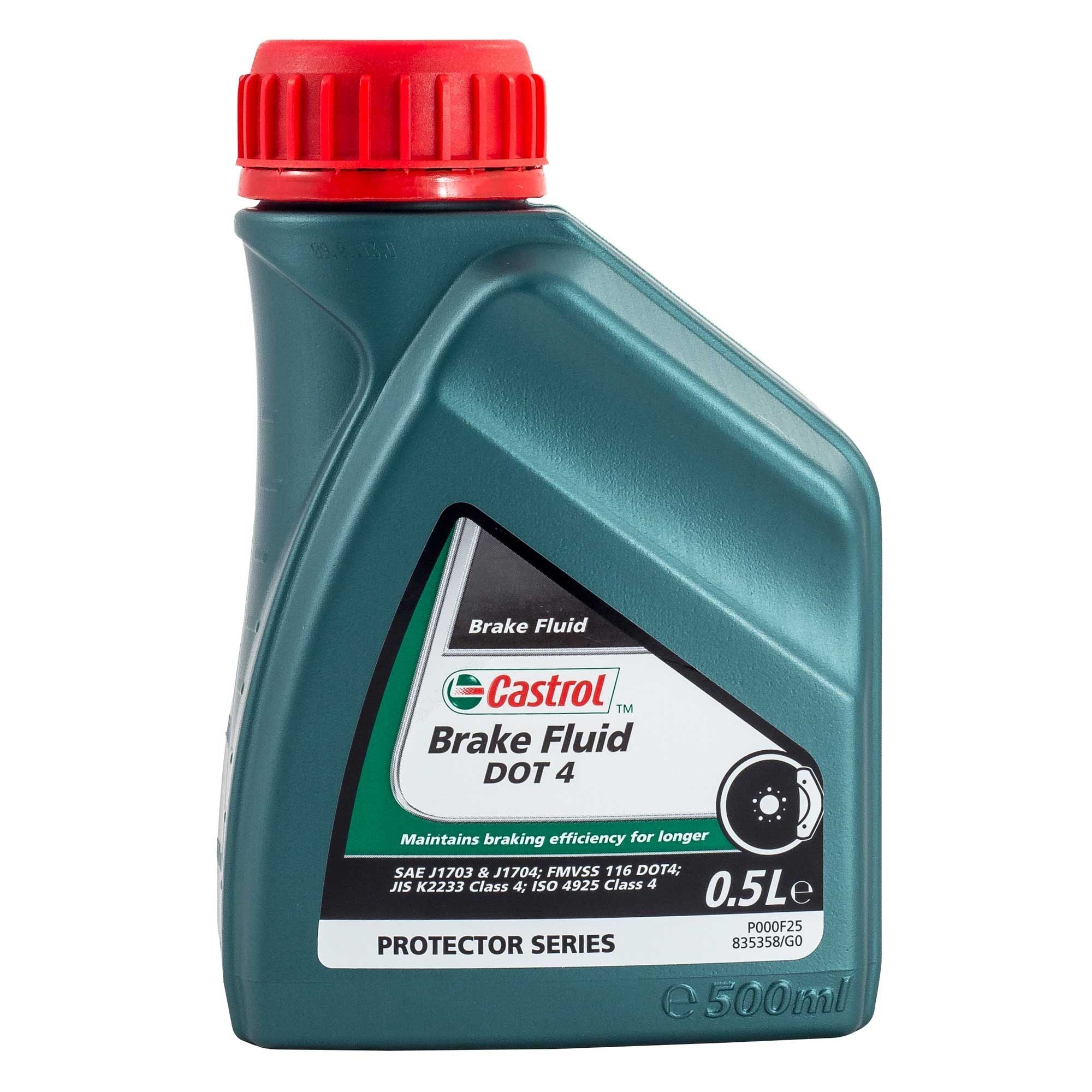 Castrol Brake Fluid Dot4 500ml image 1