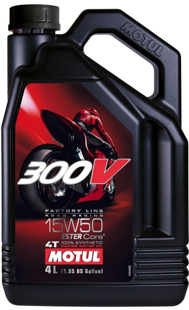 Motul 300V 15W50 Racing fully synthetic 4L image 1