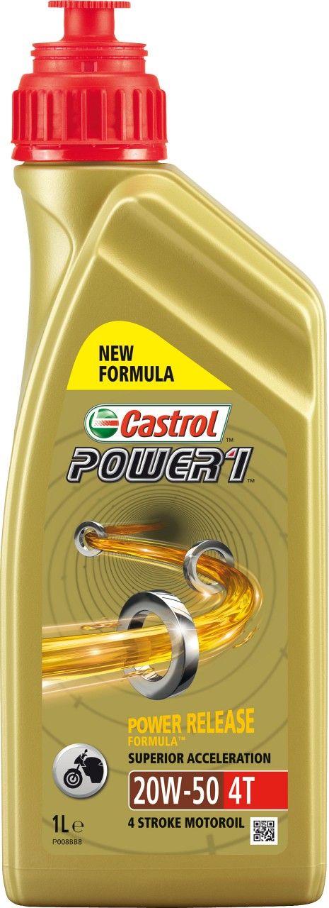 Castrol Power1 Semi-Synthetic 20W50 1L image 0