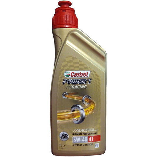 Castrol Power1 Racing Fully-Synthetic 5w40 1L image 0