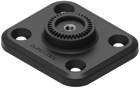 QuadLock 360° Flat Rectangle 4 Hole Base image 0