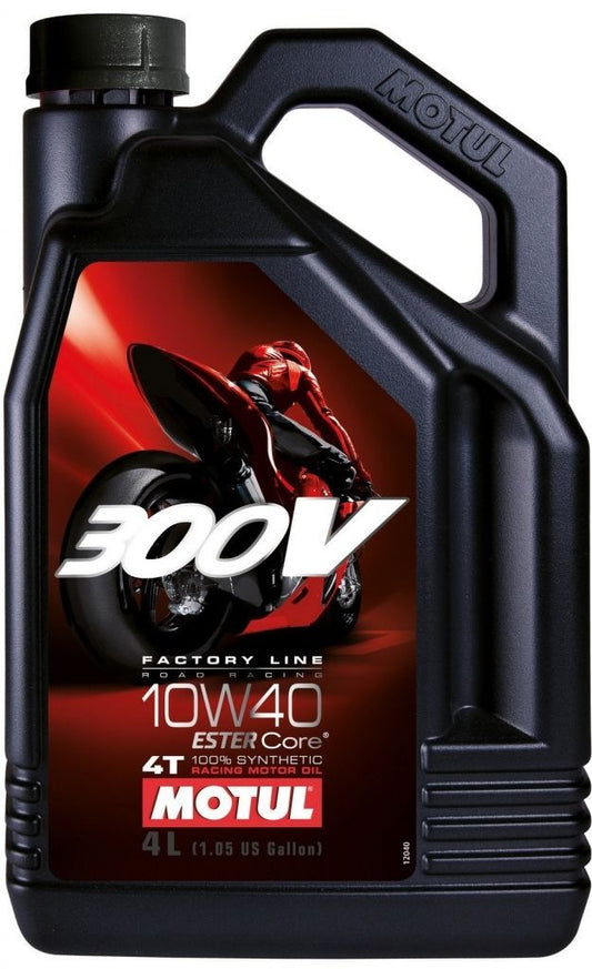 Motul 300V 10W40 Racing fully synthetic 4L image 0