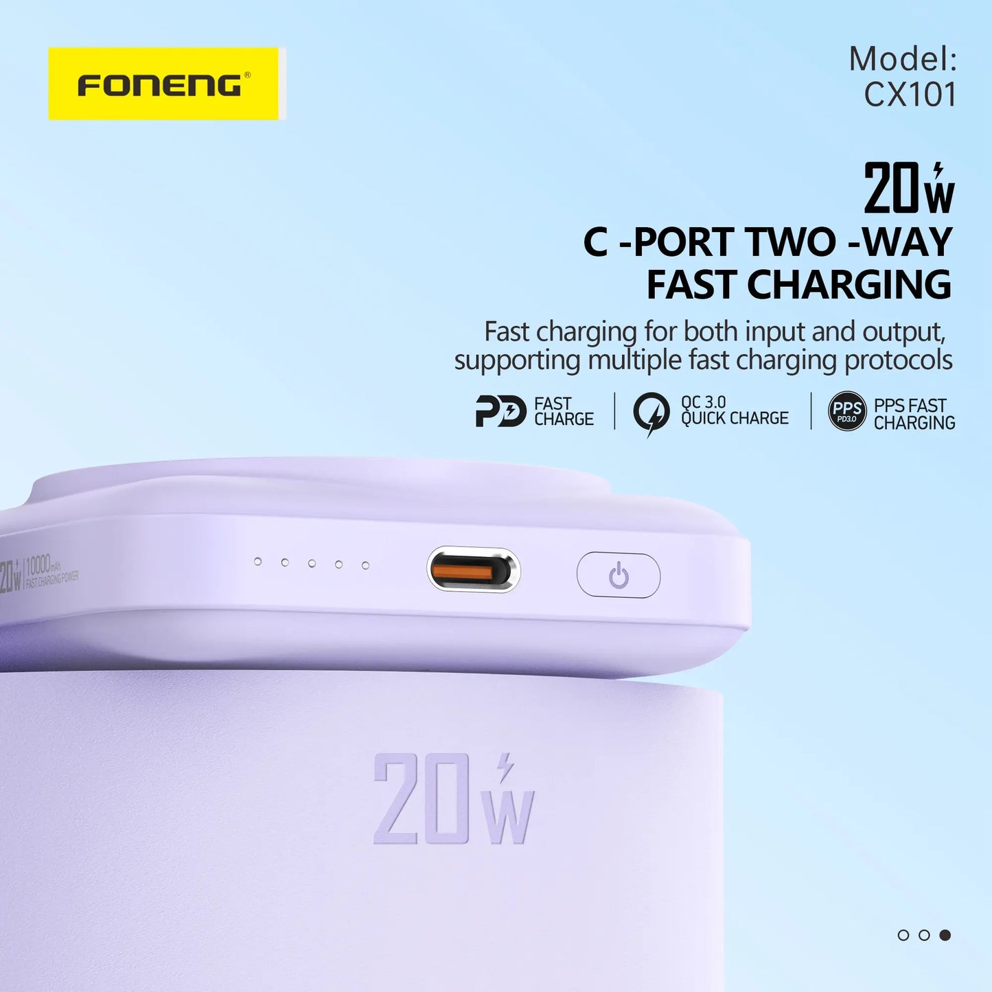 CX101 1000MAH MAG Powerbank