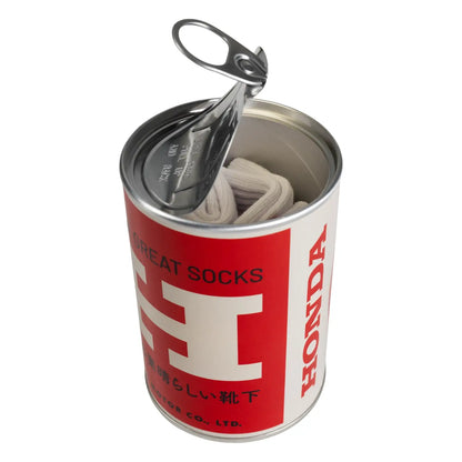 Premium Honda Crew Socks in Collectible Can