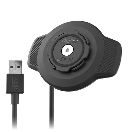 QuadLock Weatherproof Wireless Charging Head USB