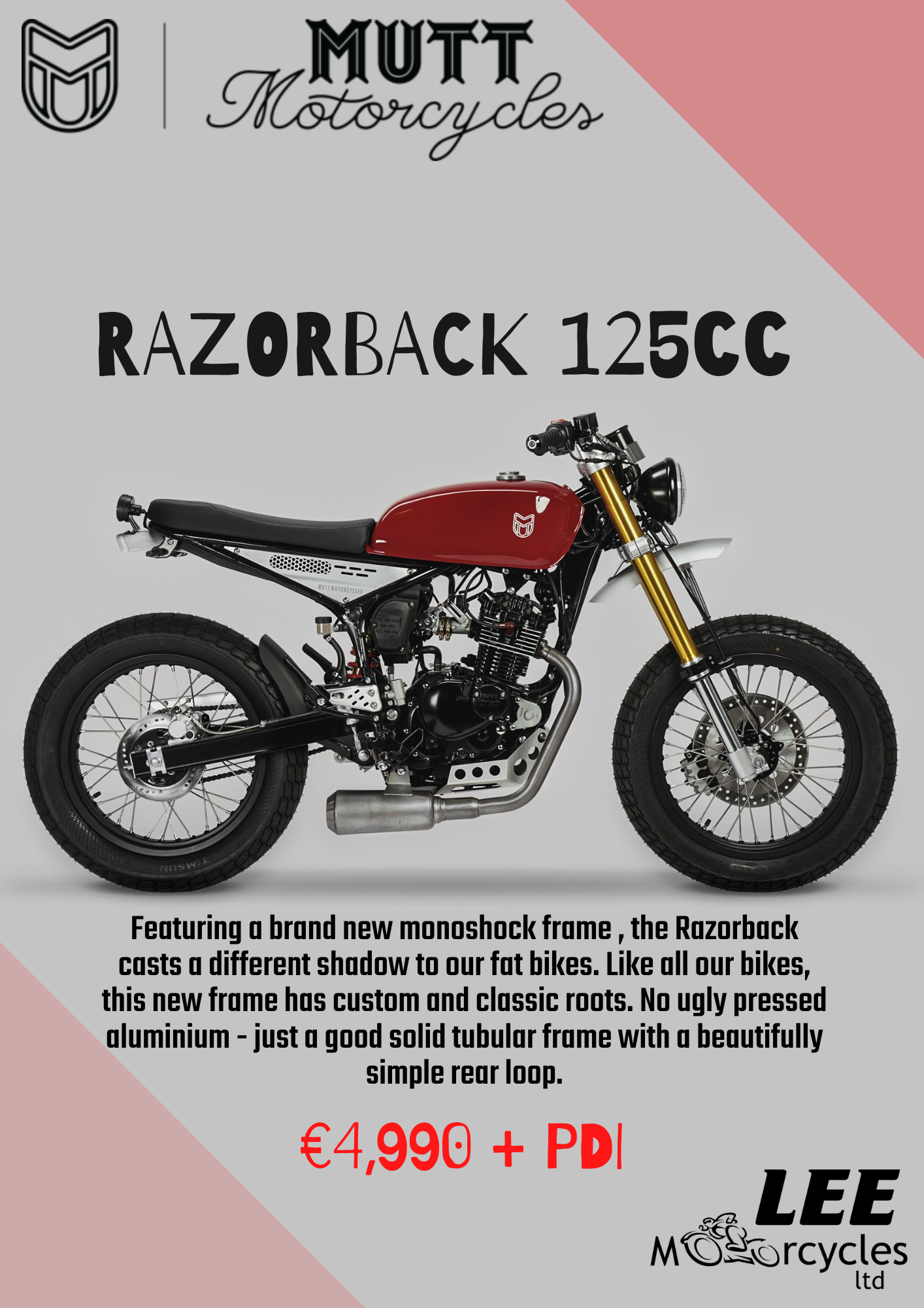 MUTT Razorback 125cc image 0