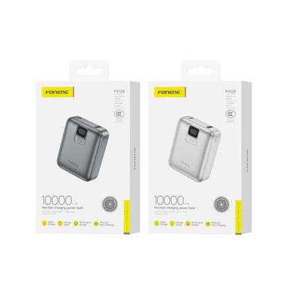 PX129 10000mAh Mini Power Bank (22.5W & 2 Outputs)