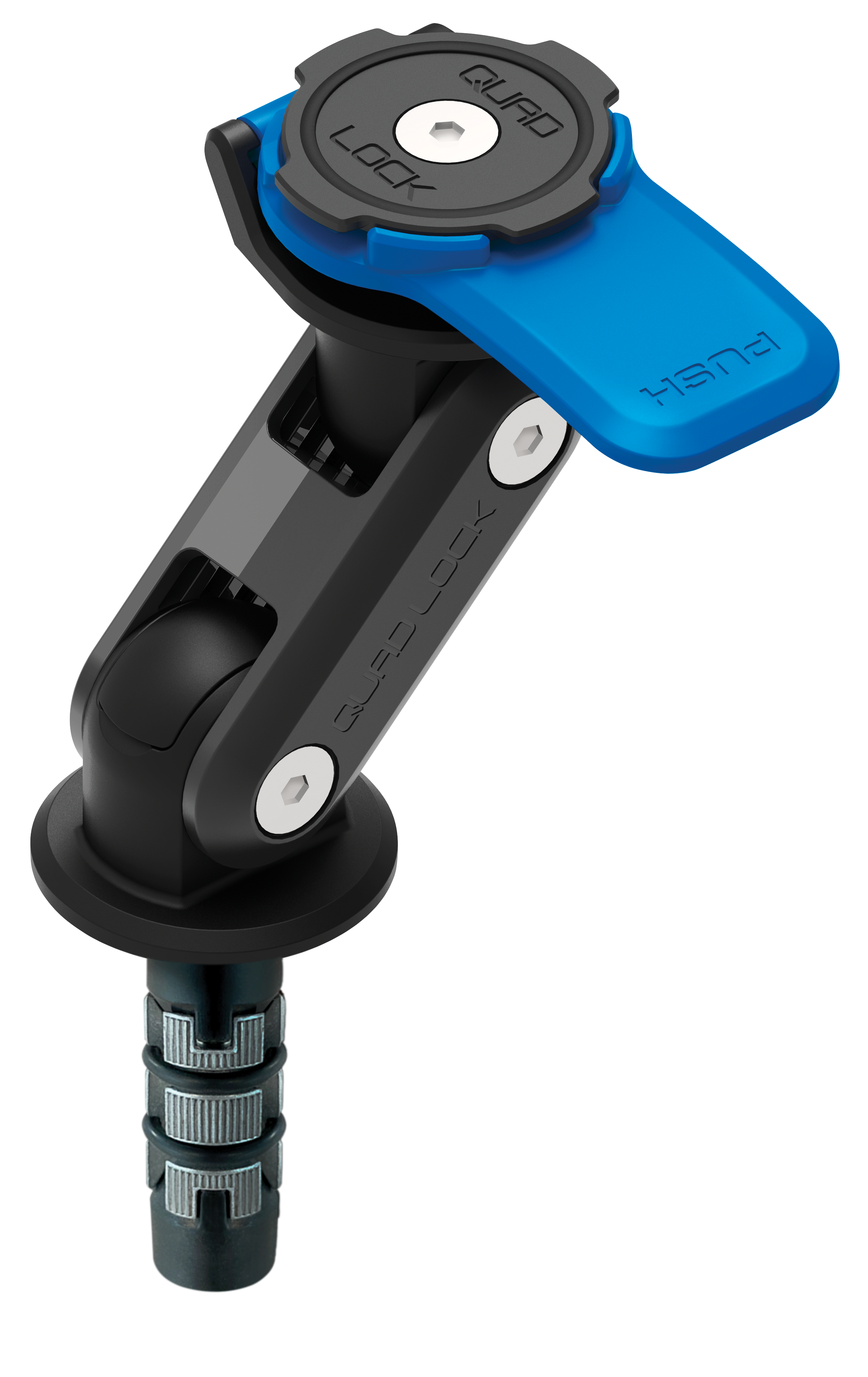 QuadLock Motorcycle Fork Stem Mount image 0